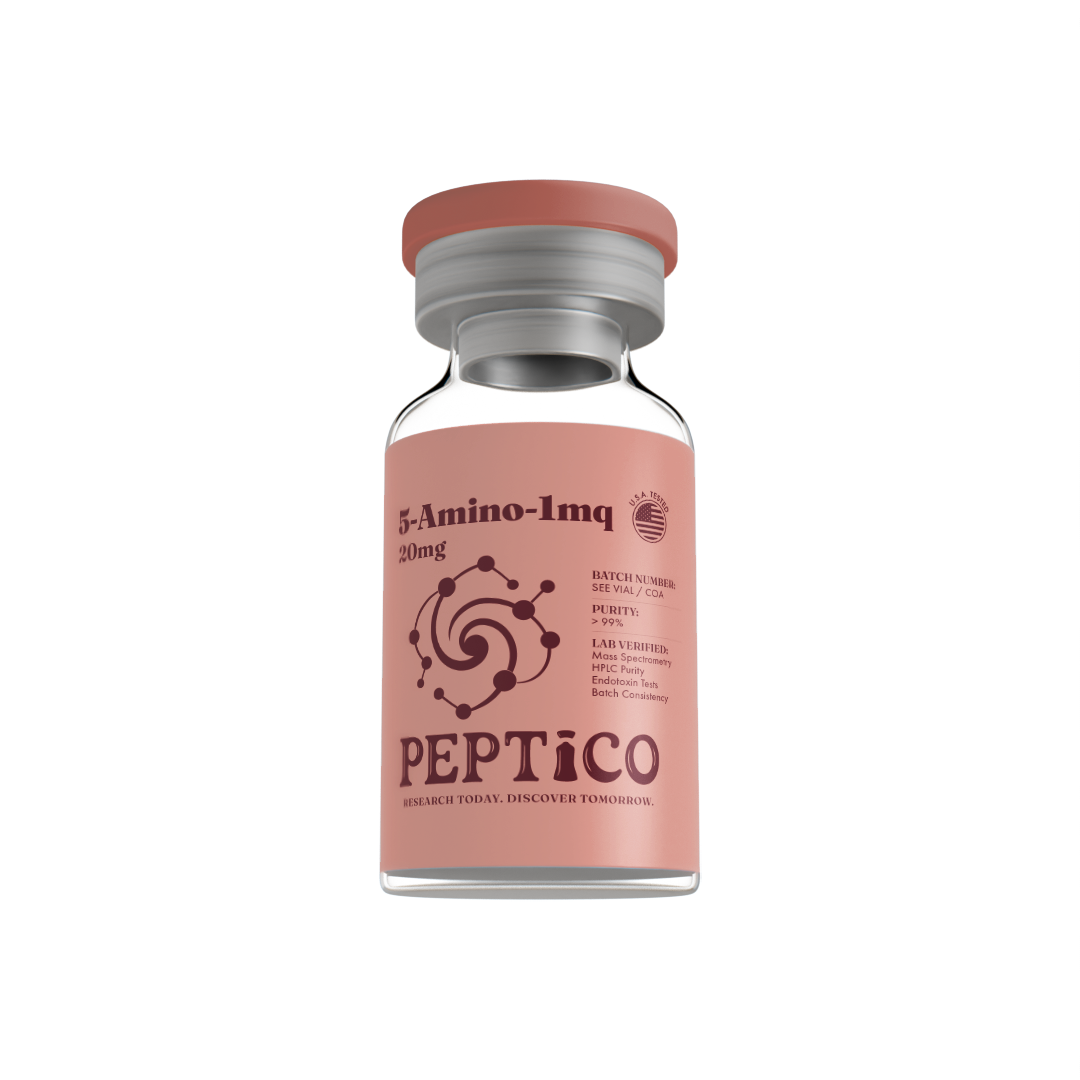 5-Amino-1mq 20mg compound from Peptico – research-grade, batch-tested, documented certificate of analysis